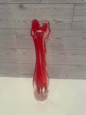 Vintage Hand Stretched Bud Vase